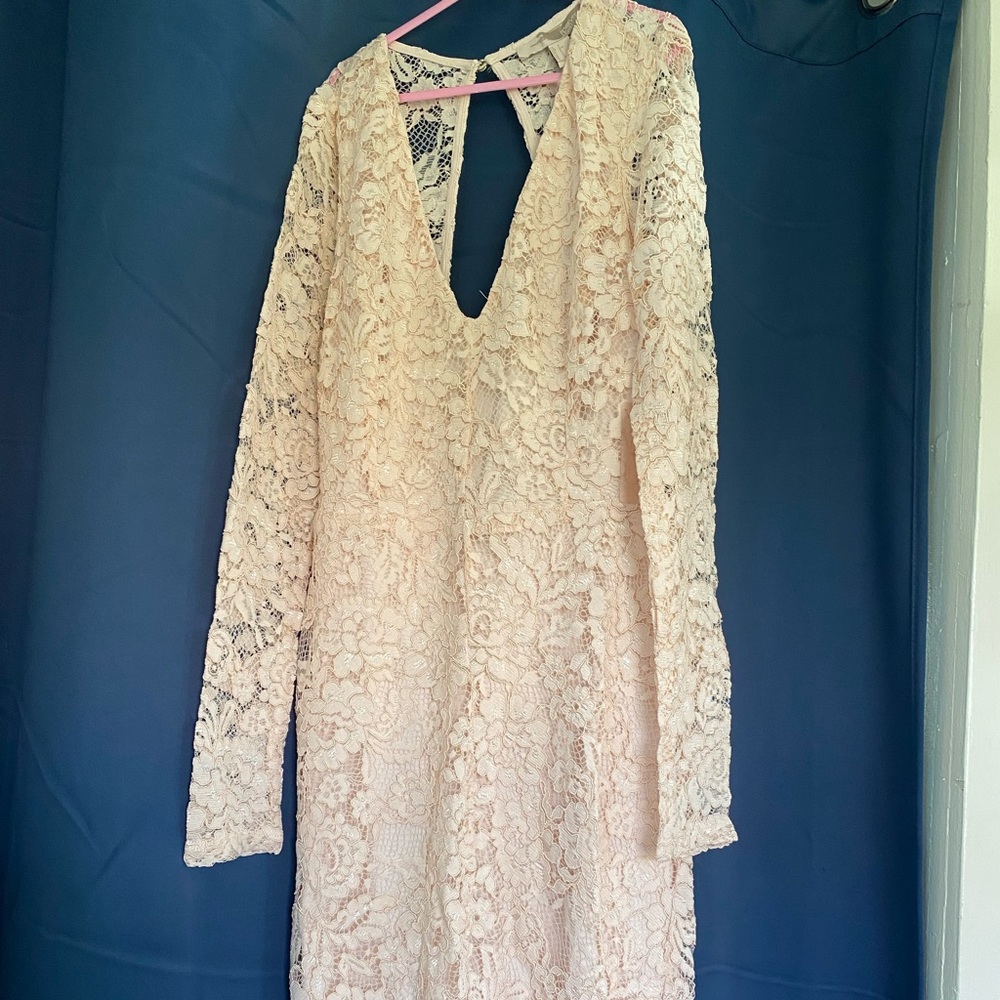 Beautiful cream lace dress brand new